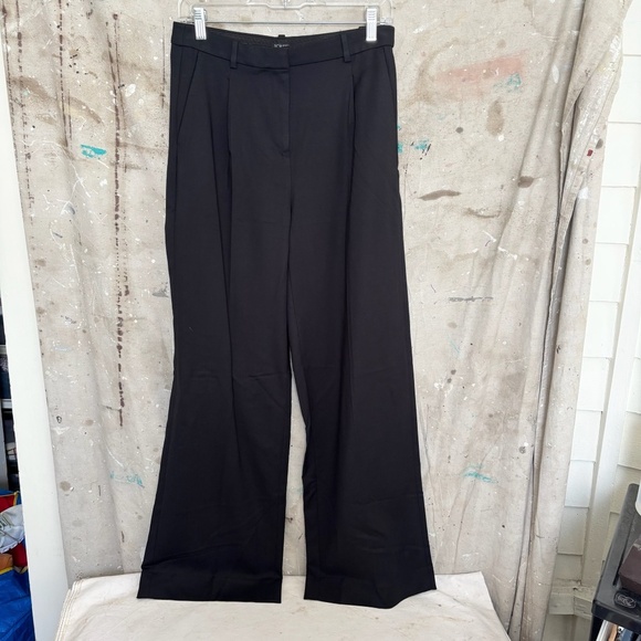 J Crew Wide-Leg Essential Pant in City Twill - Picture 3 of 6